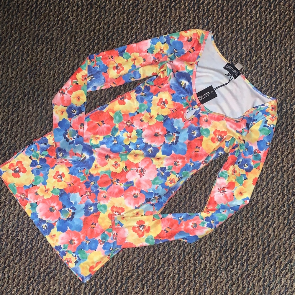 NWT Current Mood Floral Dress